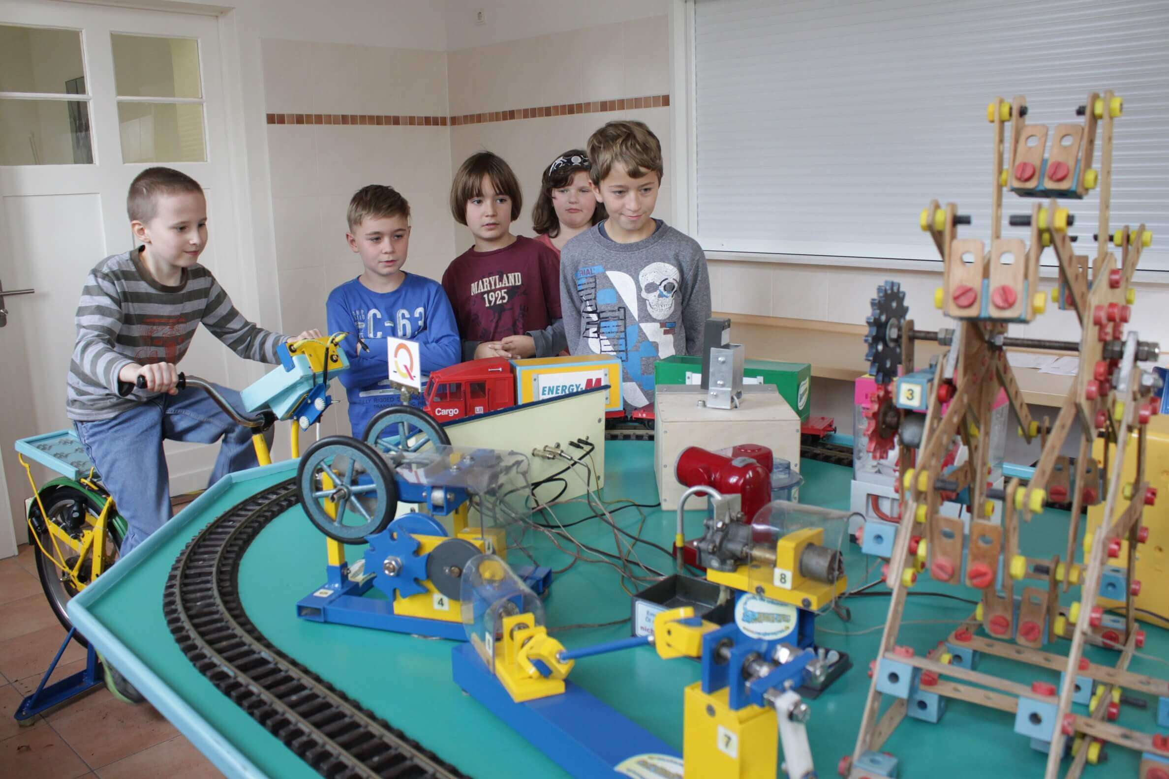 Foto 4 der Schüler/-innen der Grundschule Am Heinrichsplatz zum Projekttag 2017